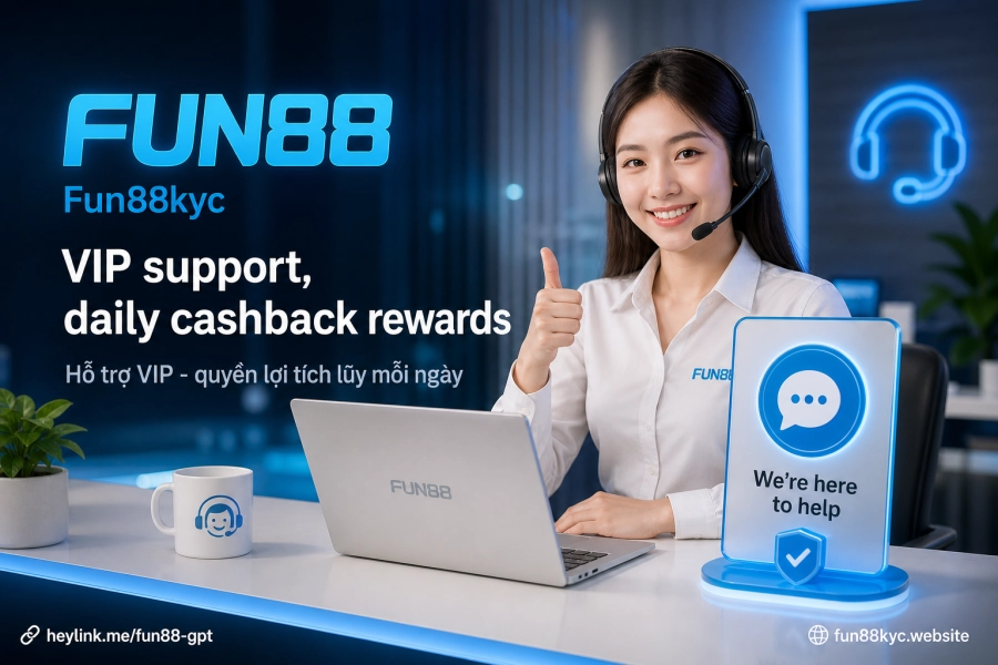 VIP Fun88 bốn cấp hoàn trả hàng ngày ưu tiên giao dịch