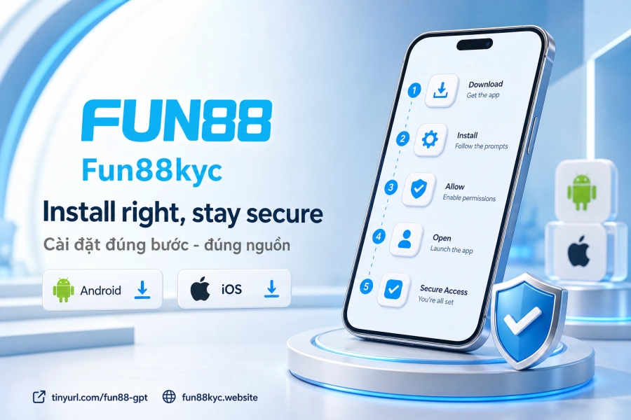 cài đặt app Fun88 Android iOS từng bước hướng dẫn