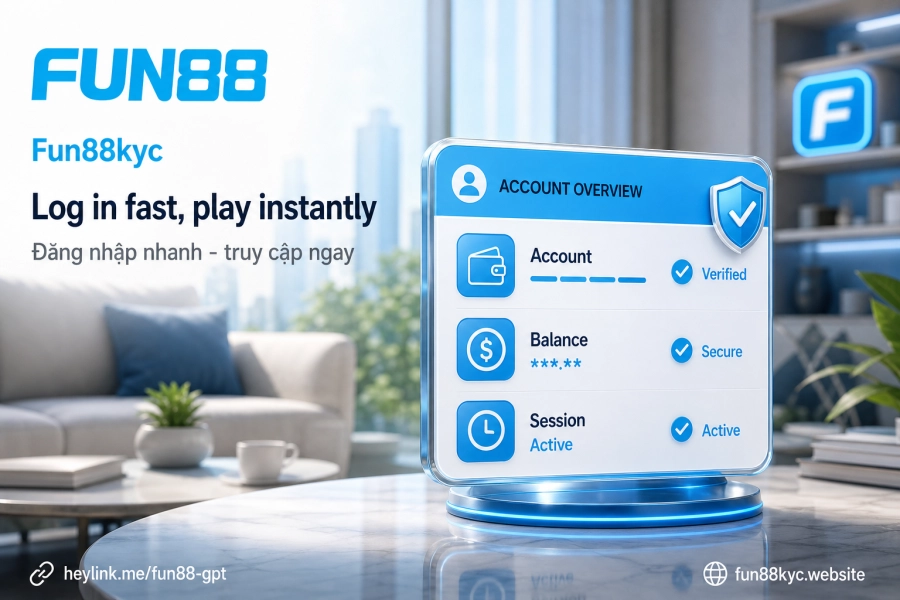 đăng nhập app Fun88 giao diện di động tính năng nổi bật
