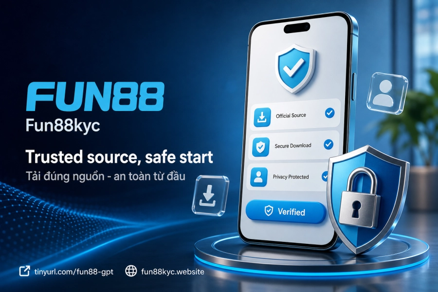 bảo mật ứng dụng Fun88 tải đúng nguồn chính thức an toàn